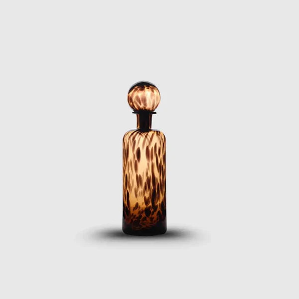 Egyptian Tall Vase With Lid
