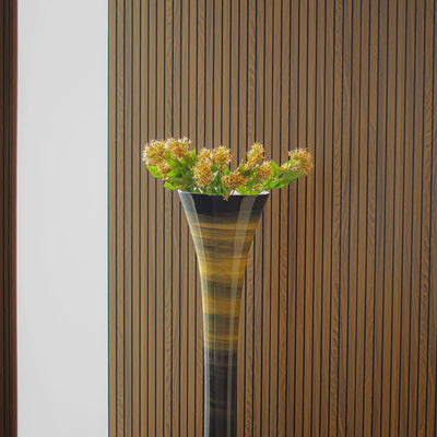 Egyptian Wooden Flower Vase