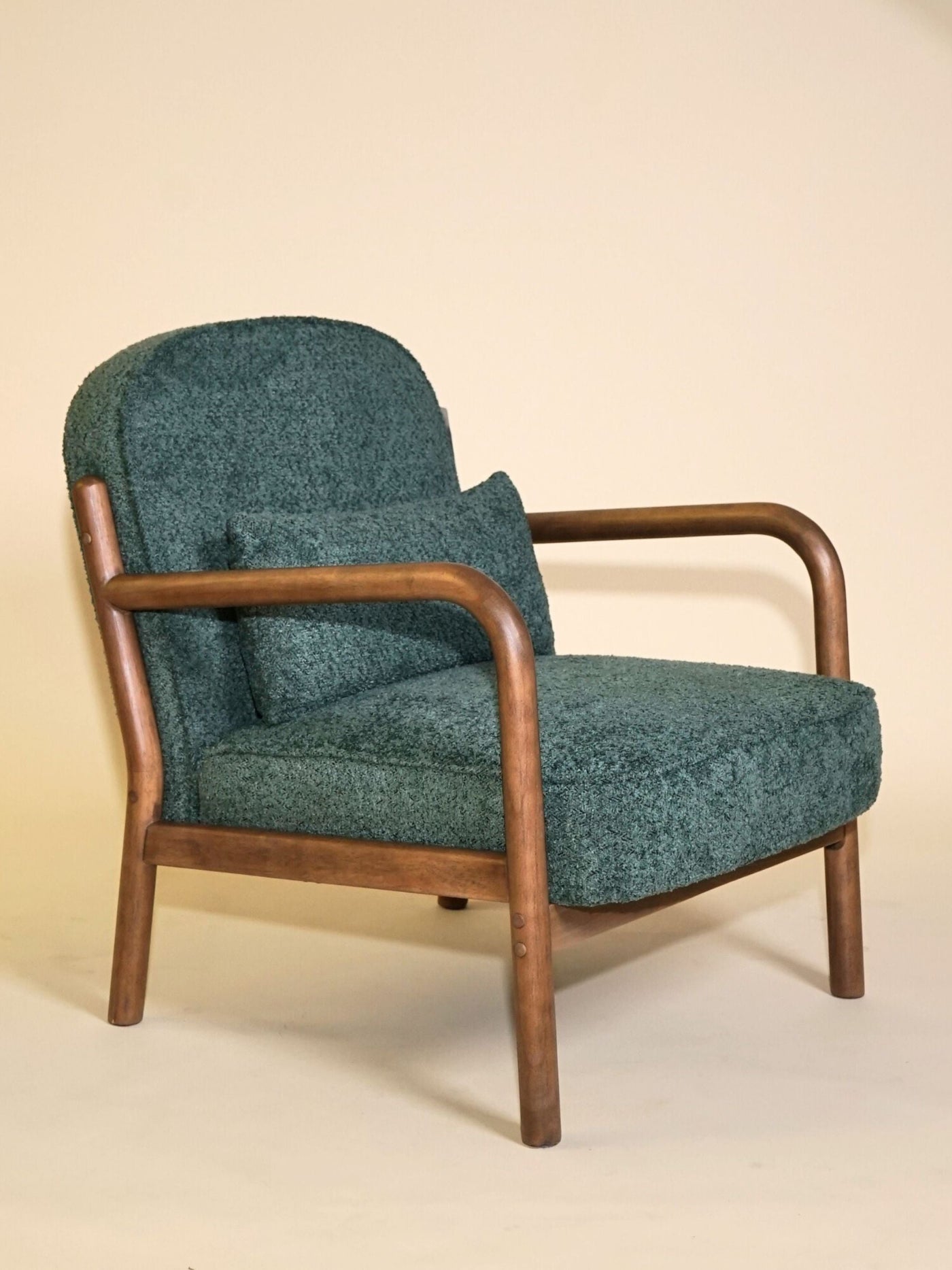 Armchair - Elara Boucle Green