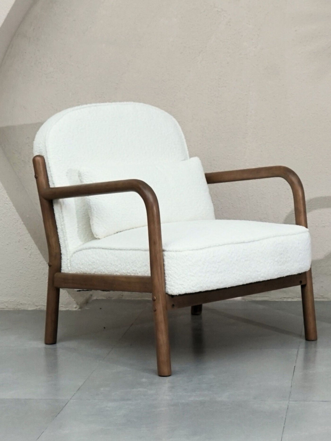 Armchair - Elara Boucle White