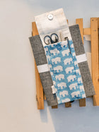 Pen Case - Elephant Print