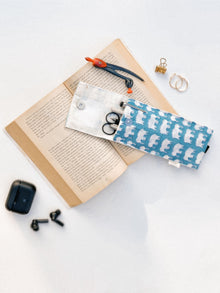 Pen Case - Elephant Print