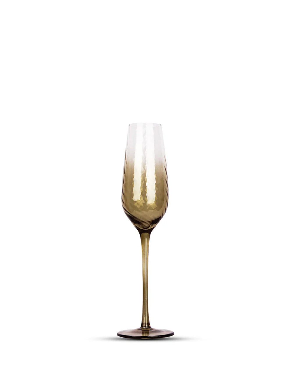 Emerald Set Of 4 Champagne Flutes with Gift Box