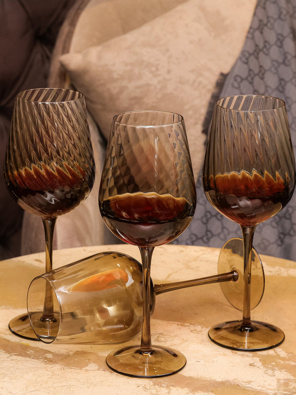 Emerald Set Of 4 Wine Glasses