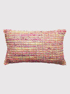 Hand Woven Cushion Cover - Enlaced Fuchsia