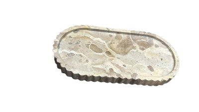 Seville scalloped tray