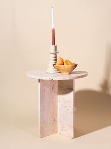 Traventine Side Table - Eris
