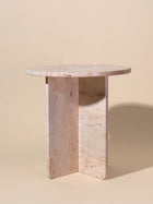 Traventine Side Table - Eris