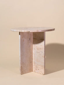 Traventine Side Table - Eris