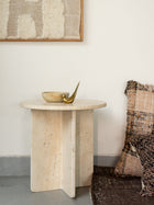 Traventine Side Table - Eris