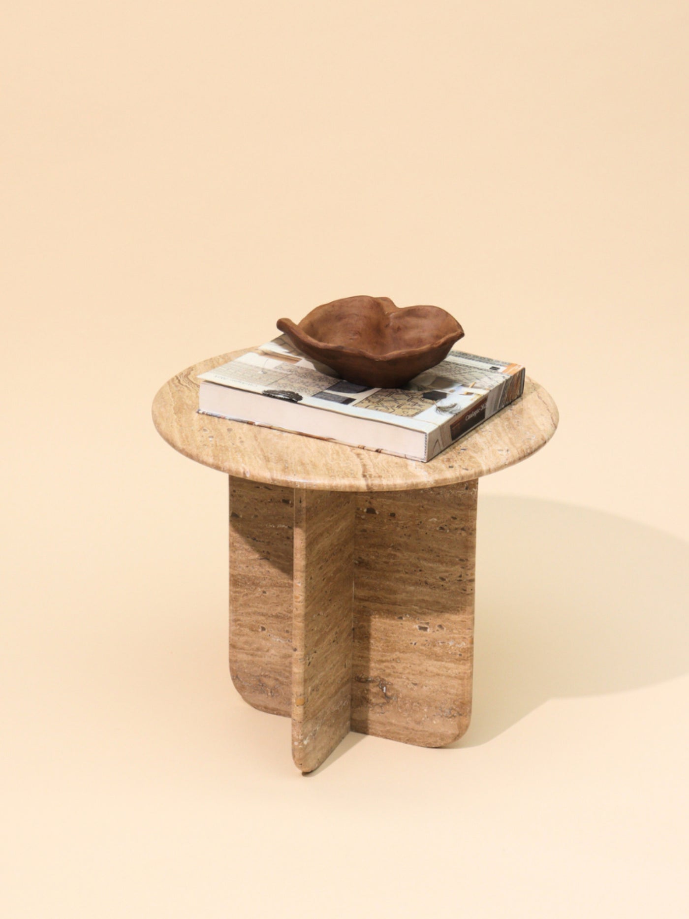 Eris Travertine Table