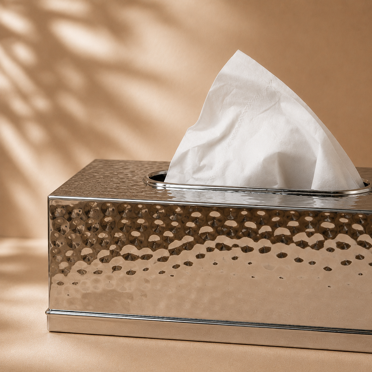 Elara - Metal Tissue Box