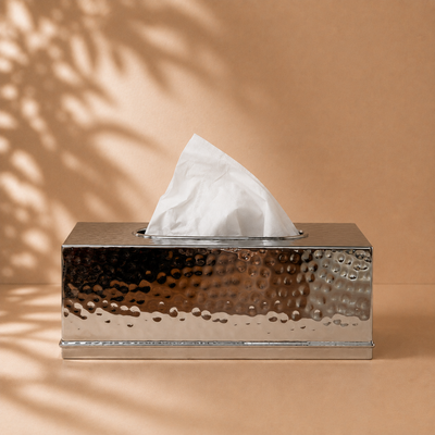 Elara - Metal Tissue Box