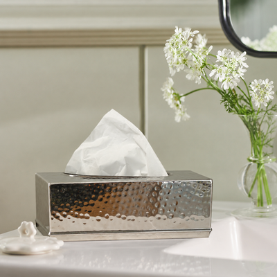 Elara - Metal Tissue Box