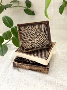 Linear Stories Mini Tray- Set of 3