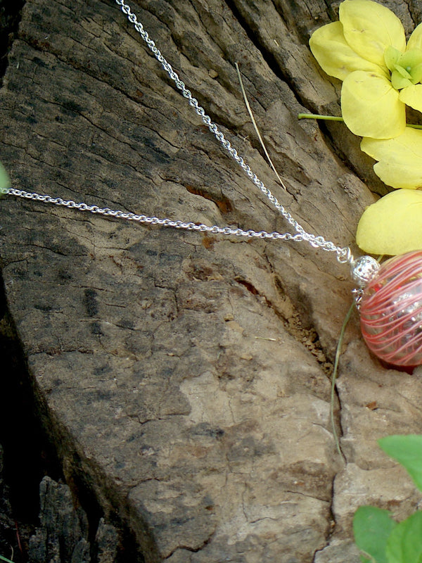 Eternal Aura Necklace Red