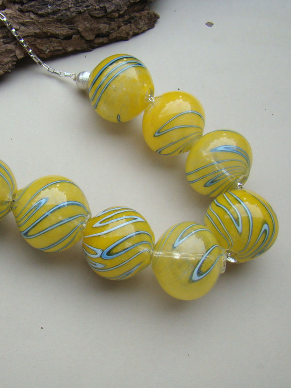 Eternal Heartstring - Necklace yellow