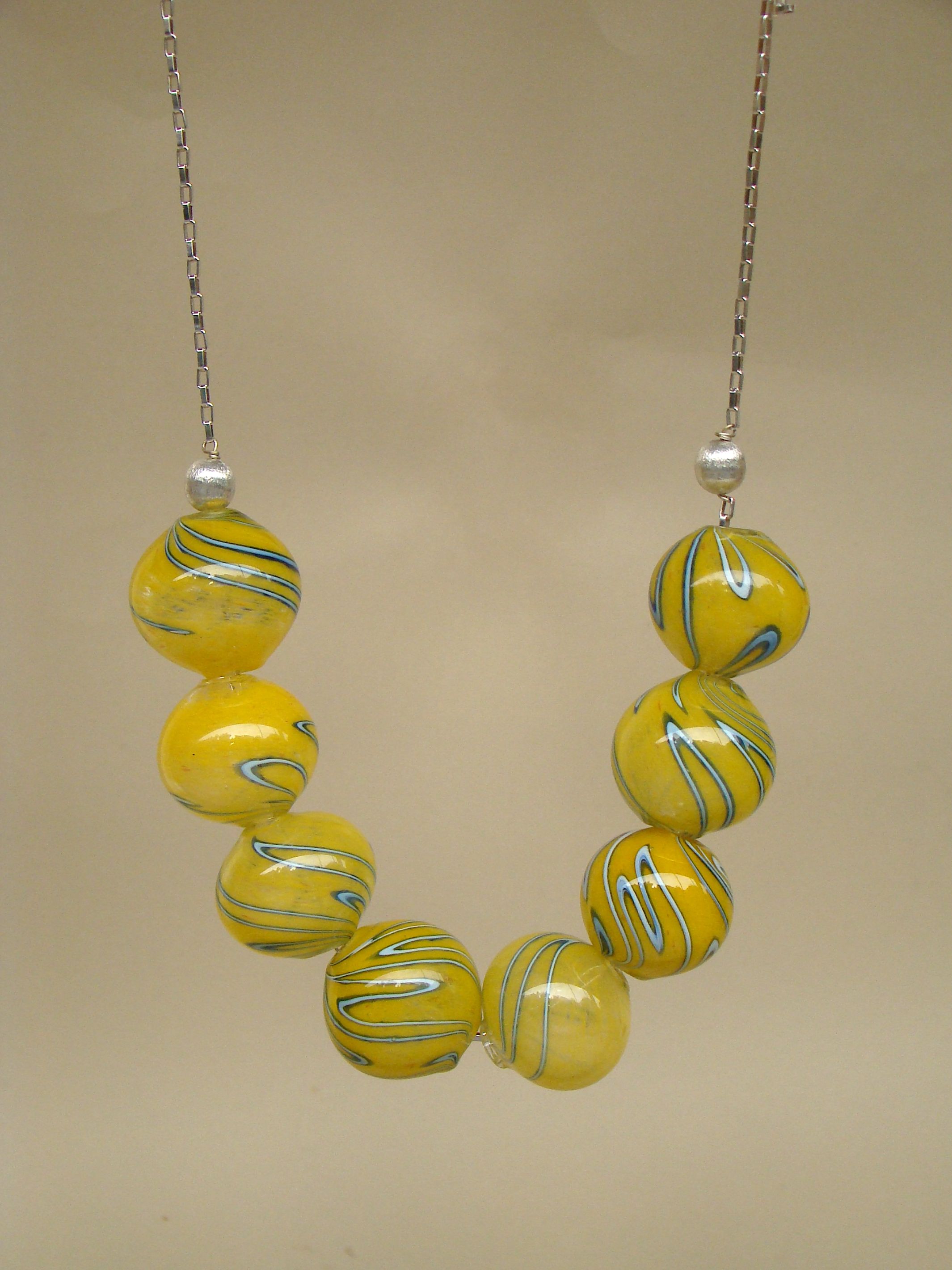Eternal Heartstring - Necklace yellow