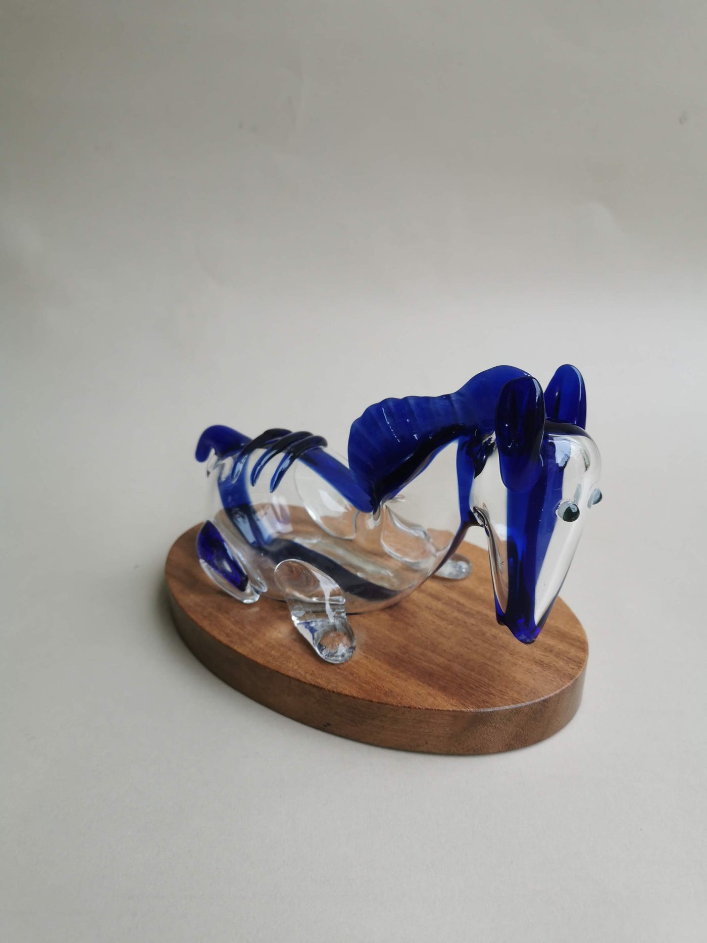 Exquisite Handblown Glass Horse Sculpture