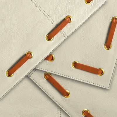 Eyelet combo mats on dining table premium leather India - The Mage Home