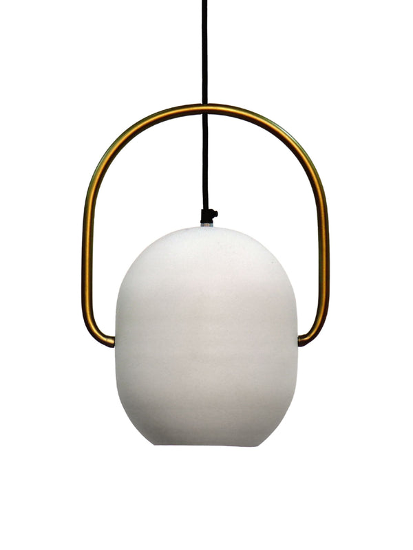 Ezhil White Hanging Lamp
