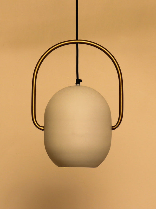 Ezhil White Hanging Lamp
