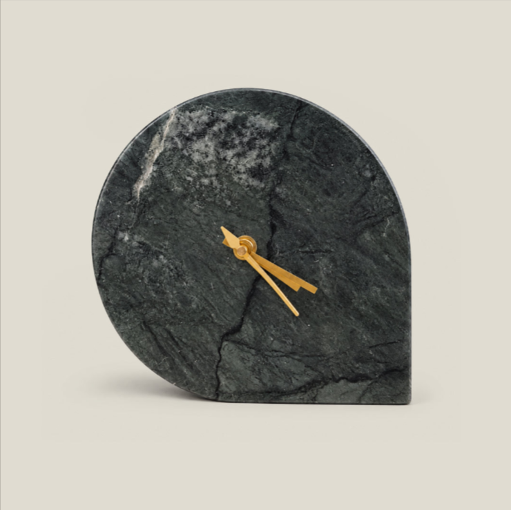 The Noir Stone Clock