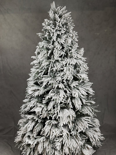 PE Christmas Tree with Snow Flocked Leaves- 3