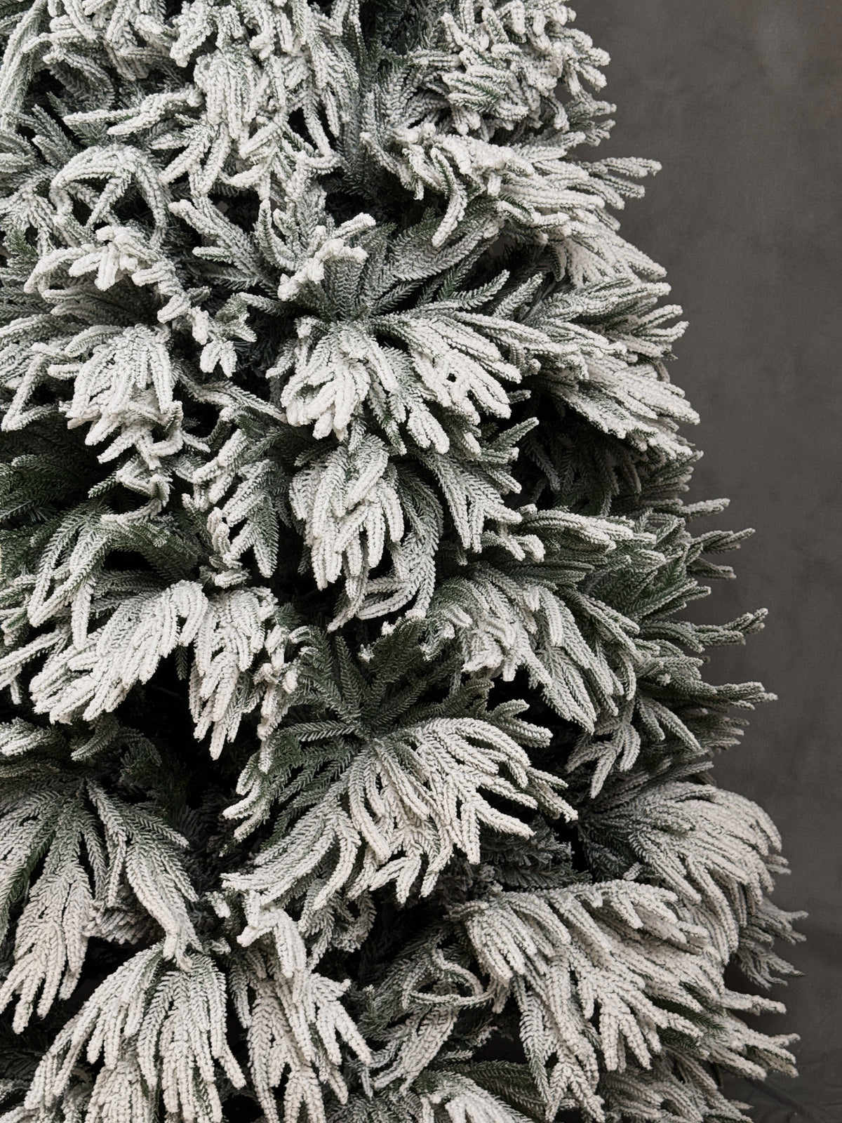 PE Christmas Tree with Snow Flocked Leaves- 3