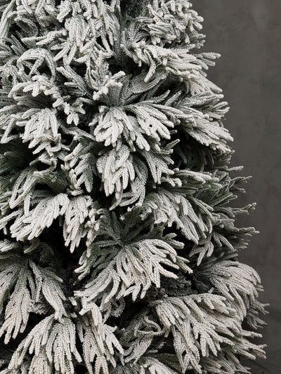 PE Christmas Tree with Snow Flocked Leaves- 3