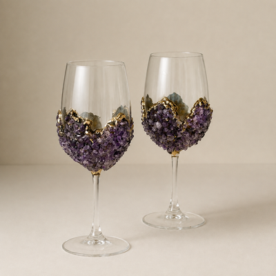 Limited edition - SAN MARCO - Stone Wine Glass