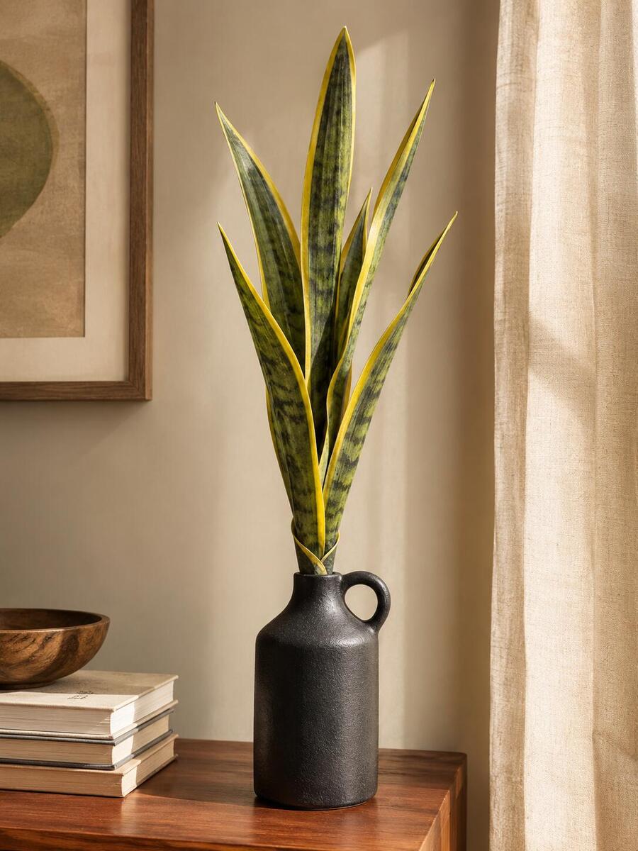 Premium Artificial Snake Plant Leaves