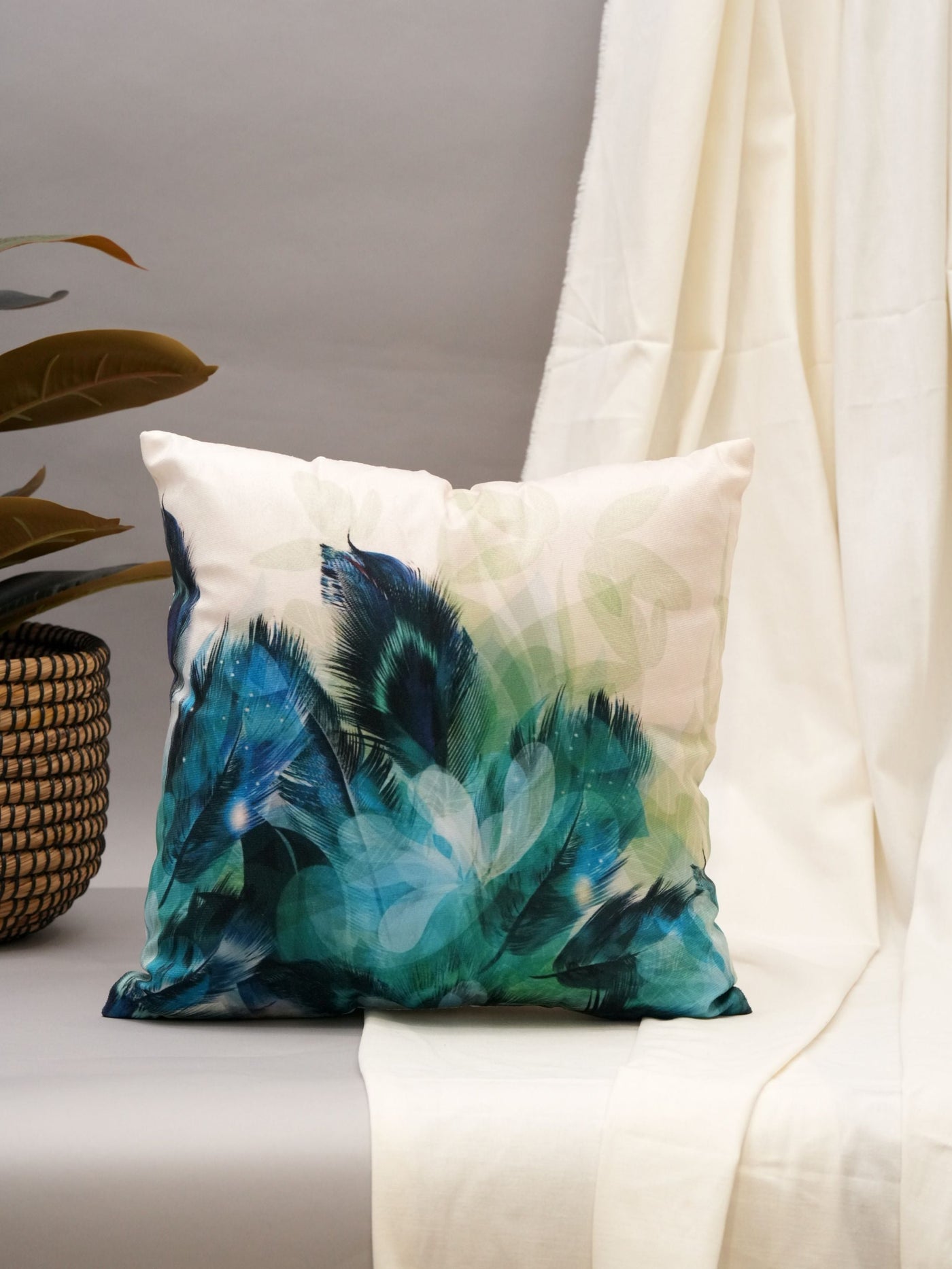 Feather Cushion Cover