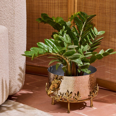 Handmade Luxe - Planter/Urli With Panther