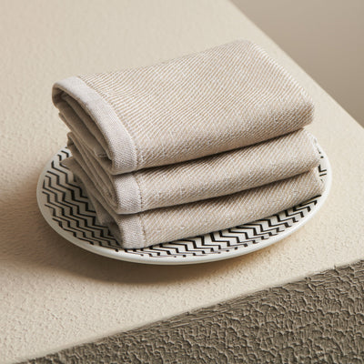Fern Print Cotton Bamboo | Hammam Terry Towels Set