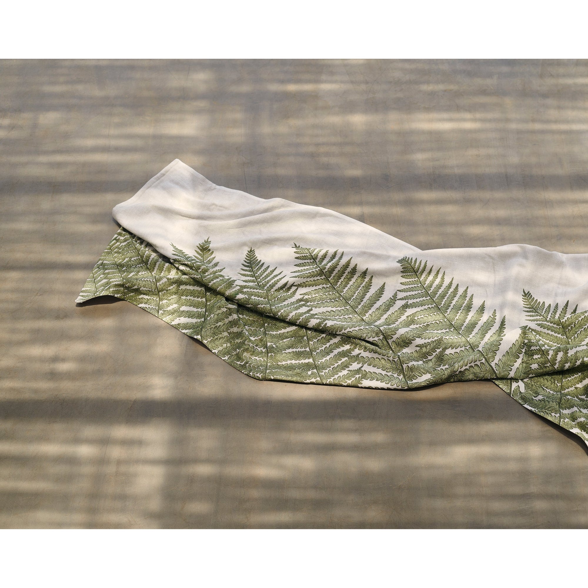Fern Print Cotton Bamboo | Hammam Terry Towels Set