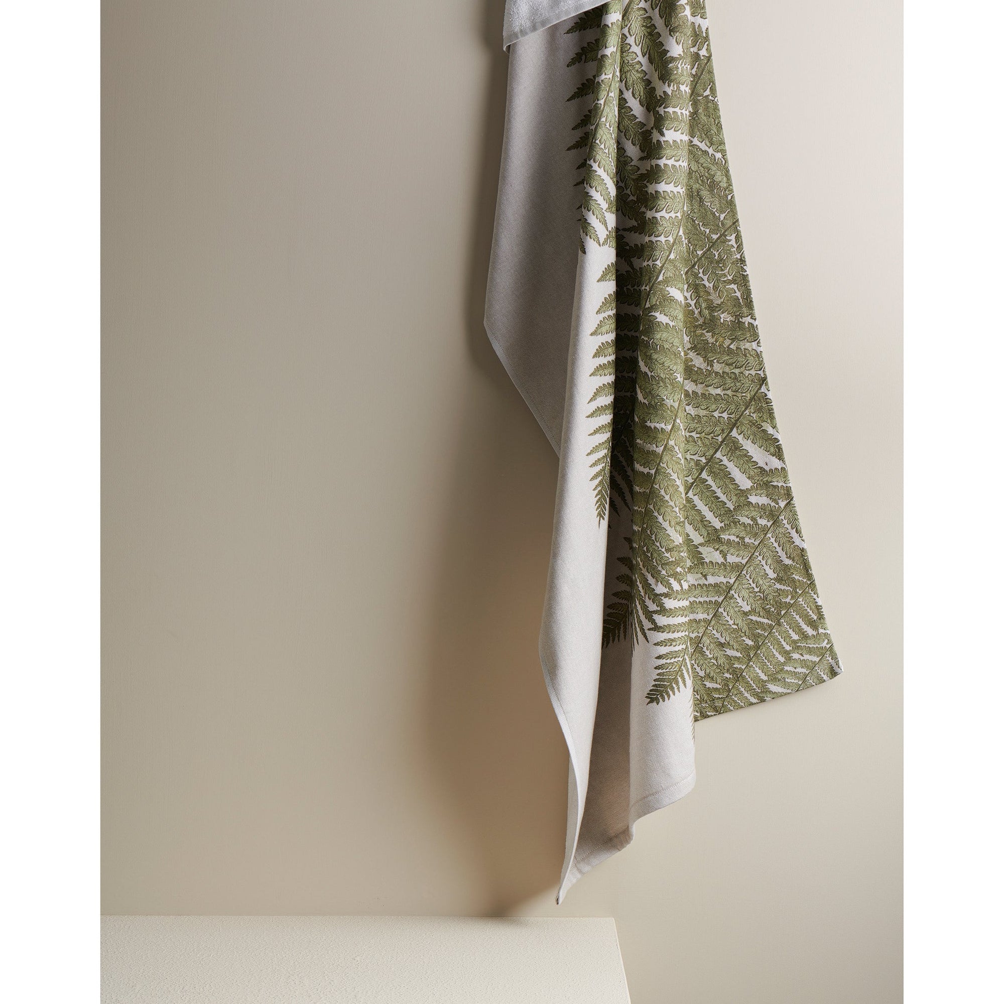 Fern Print |Cotton Bamboo | Hammam Terry | XL Bath Towel