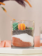 DIY Candle - Fertile Soil Themed Terrarium