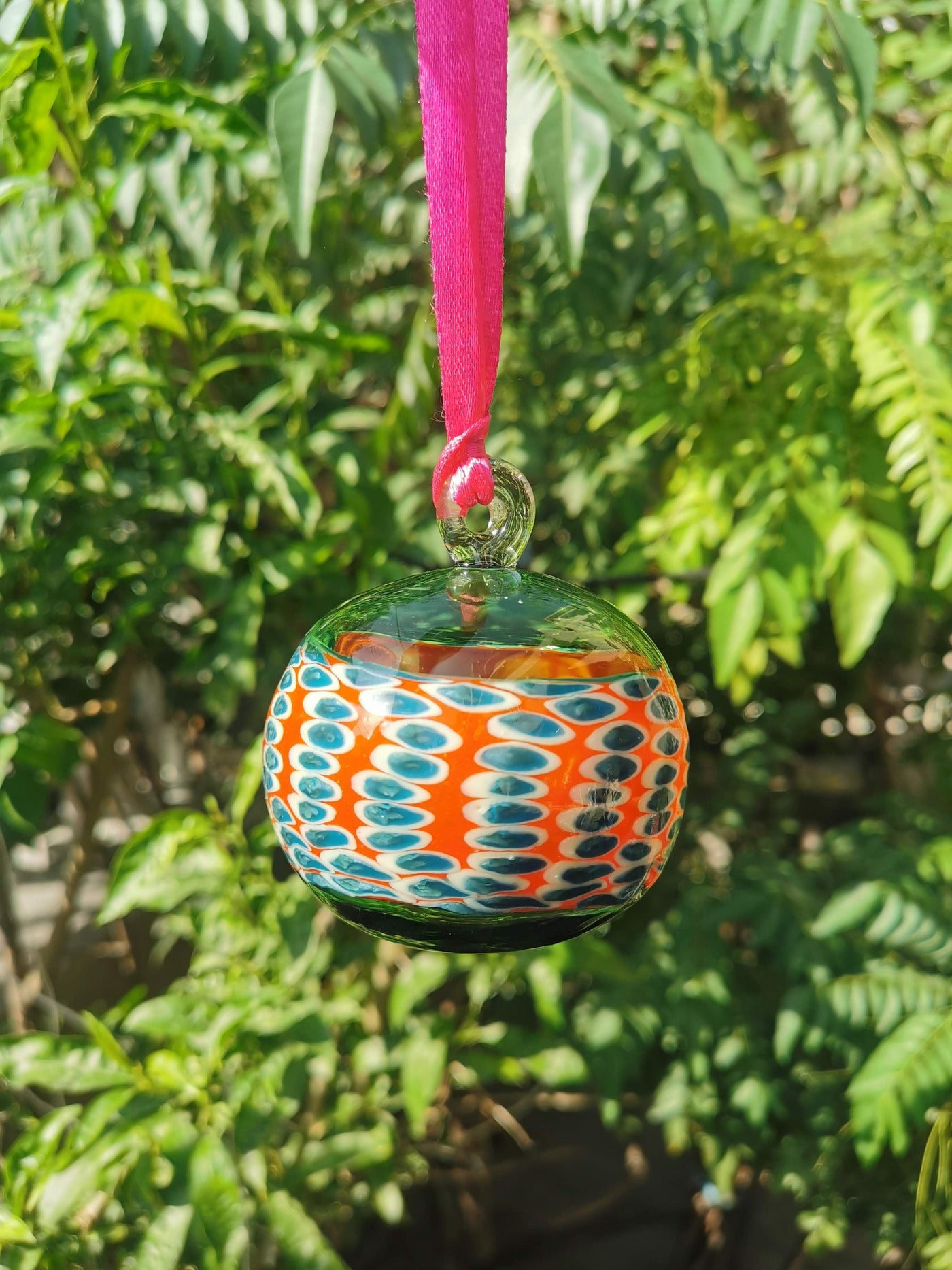 Fiesta Dreams - Handblown Glass Ornament