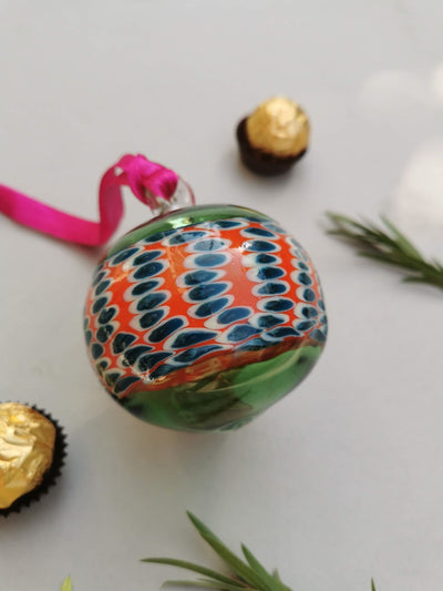 Fiesta Dreams - Handblown Glass Ornament