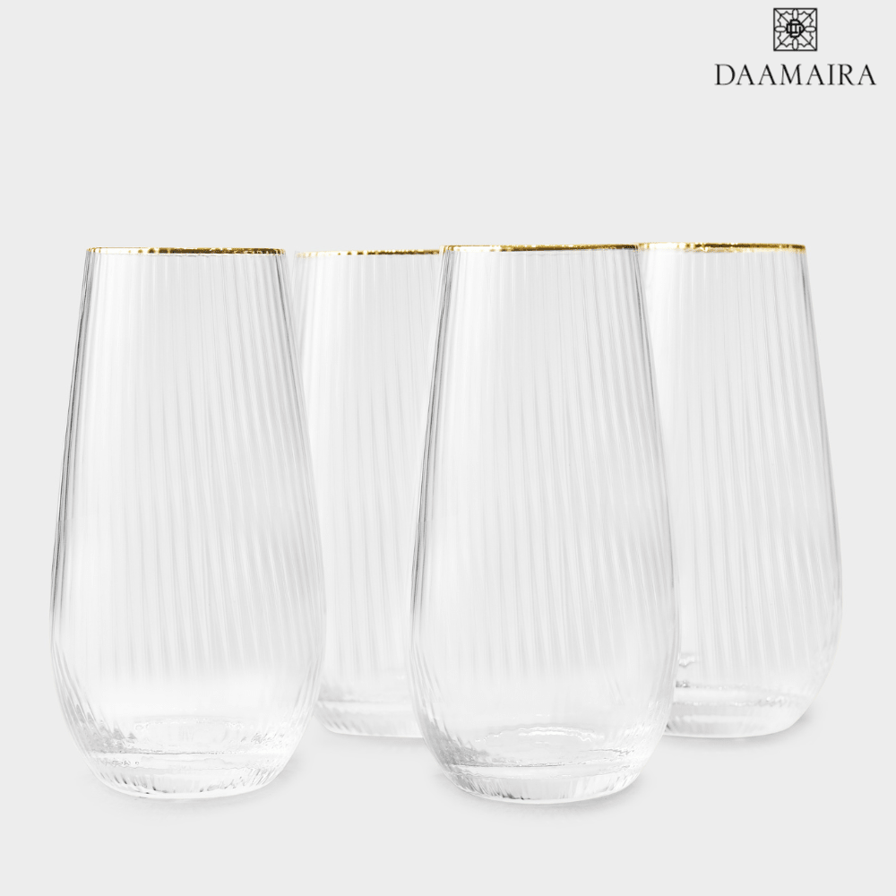 Finesse Set Of 4 Long Drink Glasses