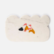 MACKENSIE FISH - IVORY MARBLE PLATTER