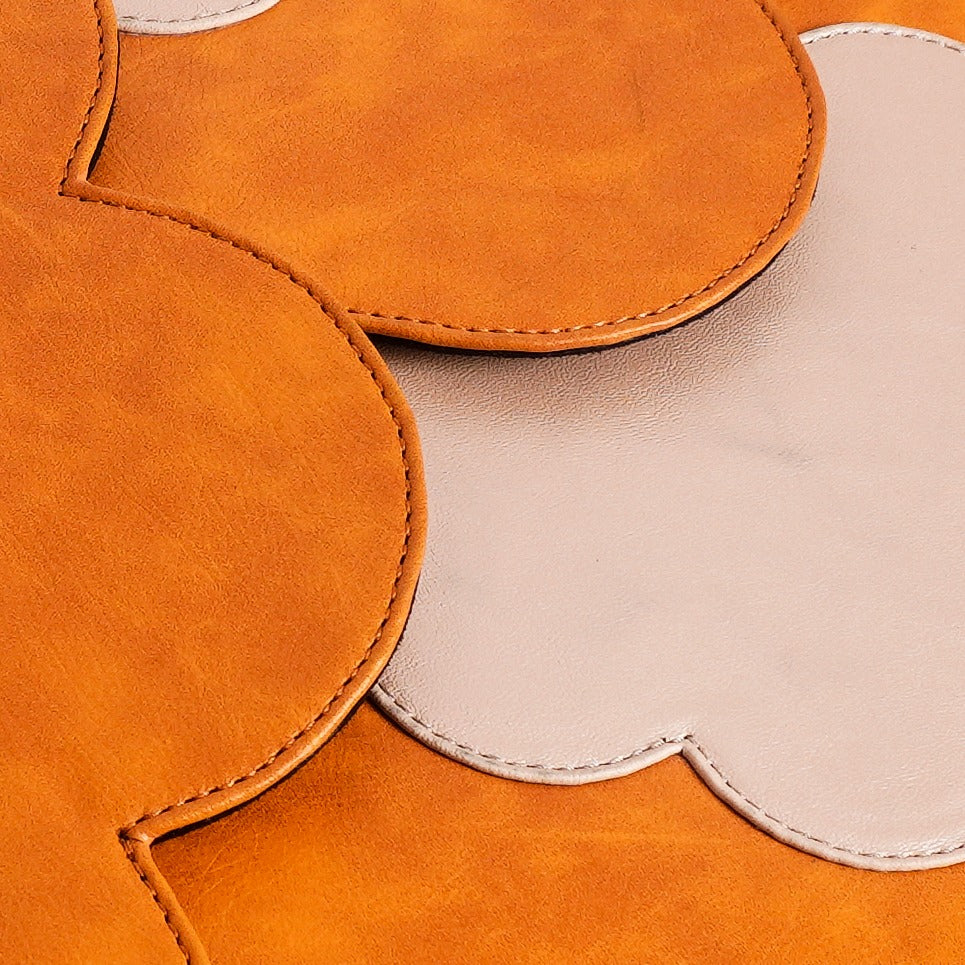 Premium floral leather table mat India housewarming gift The Mage Home