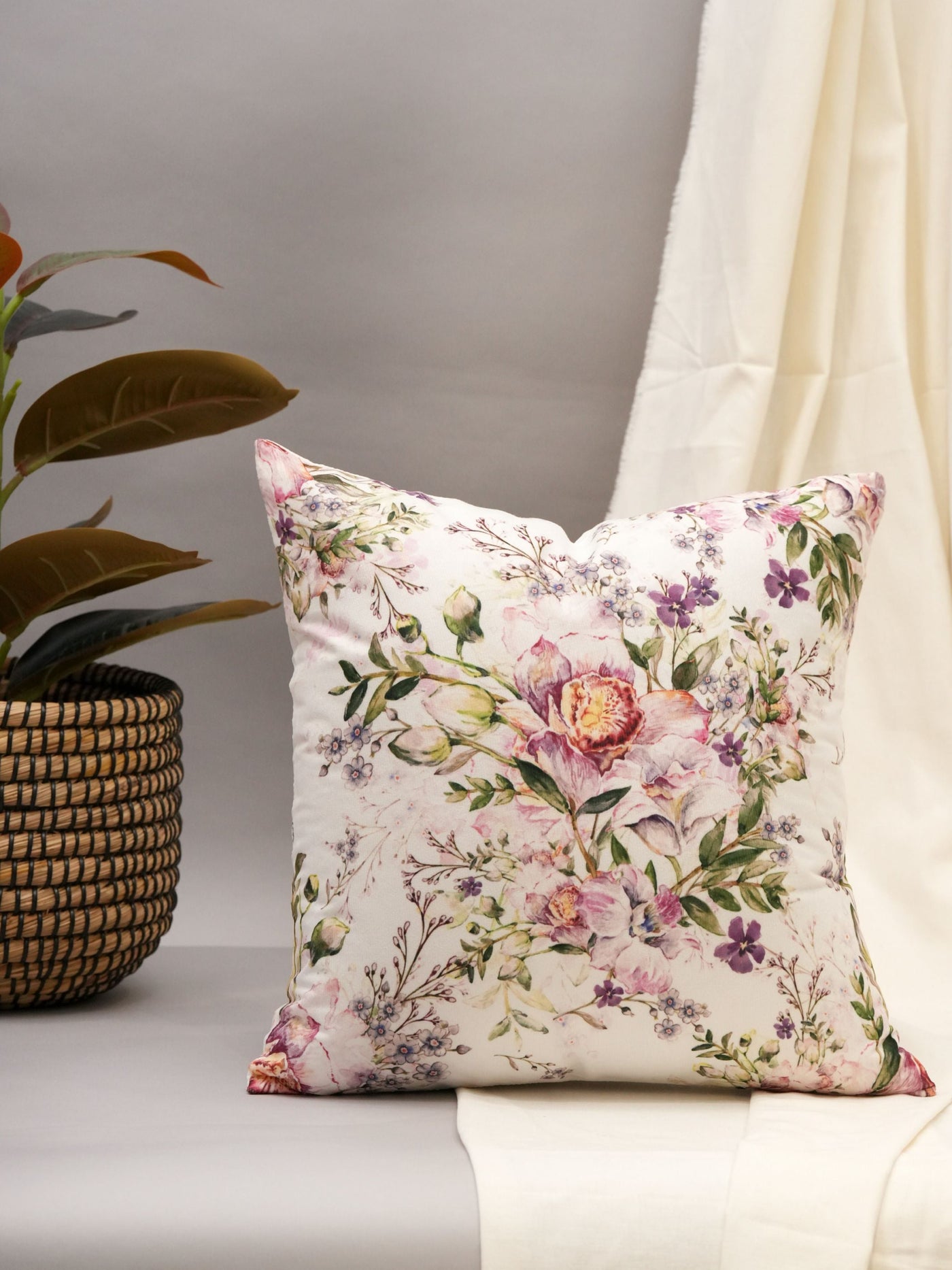 Floral Serenade Cushion