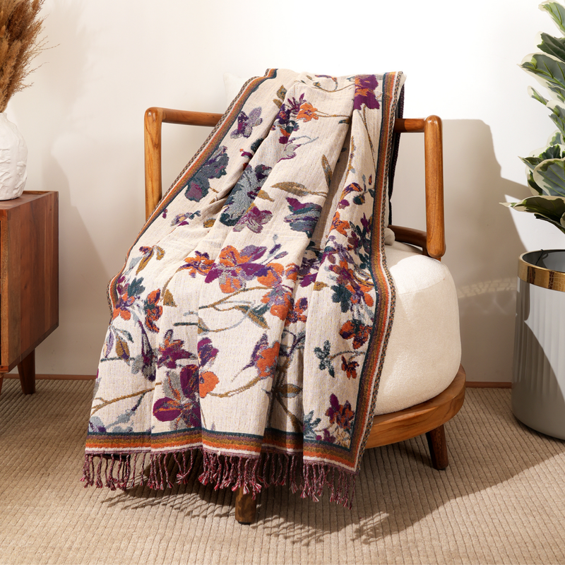 Floral Reverie Throw