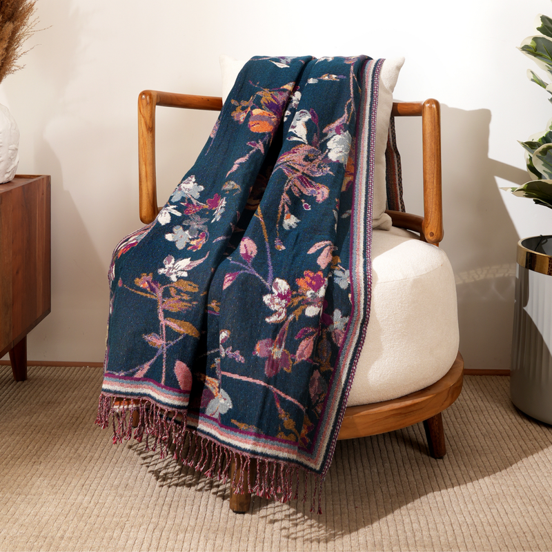 Floral Reverie Throw