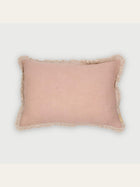 Fringe Rose Oblong Cushion Cover