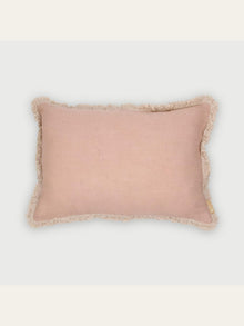 Fringe Rose Oblong Cushion Cover