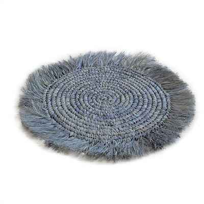 Fringe mat grey