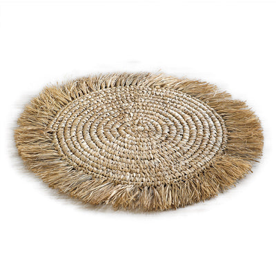 Fringe mats natural